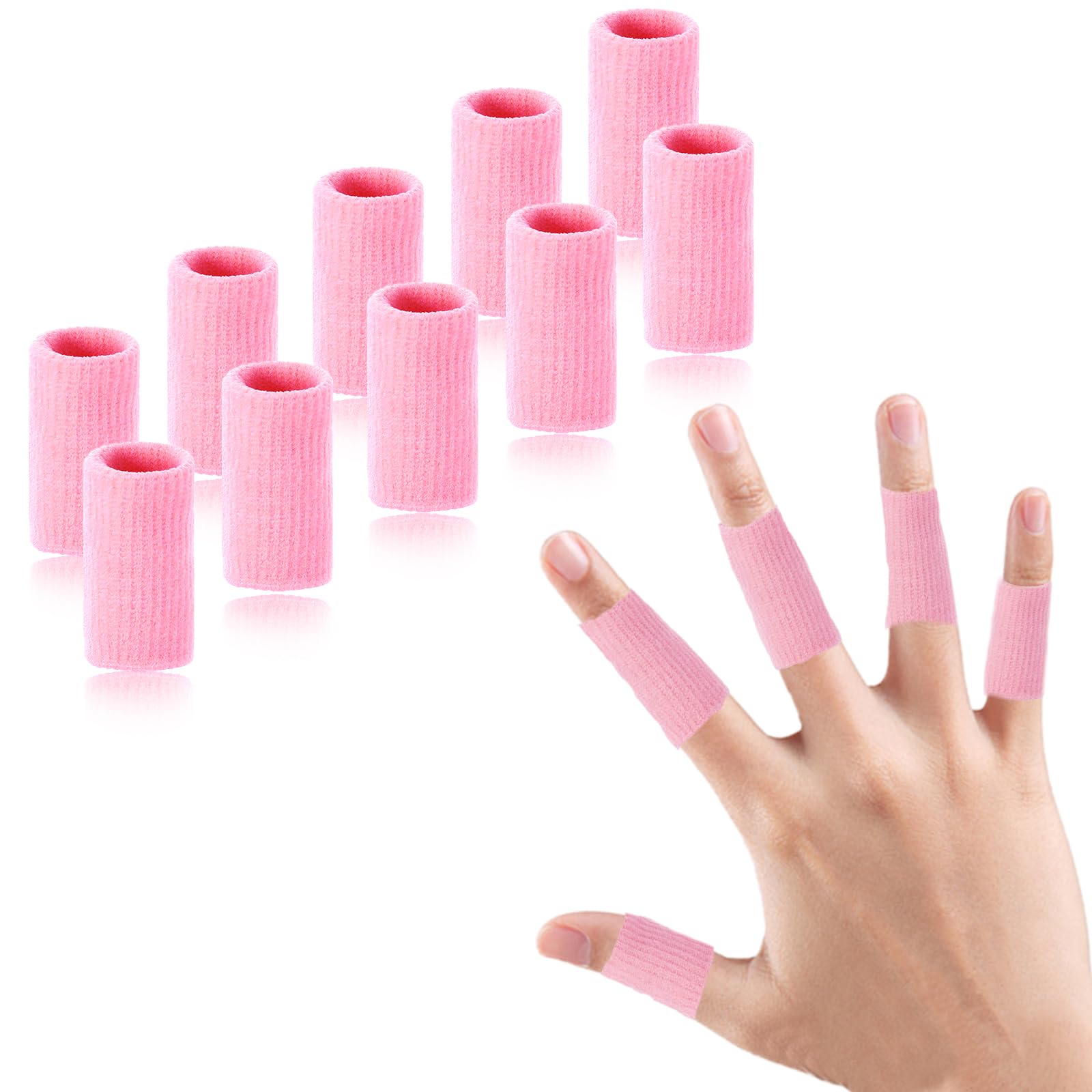 Finger Compression Sleeves - 10 Pack -13 Finger Compression Sleeves - 10 Pack -13