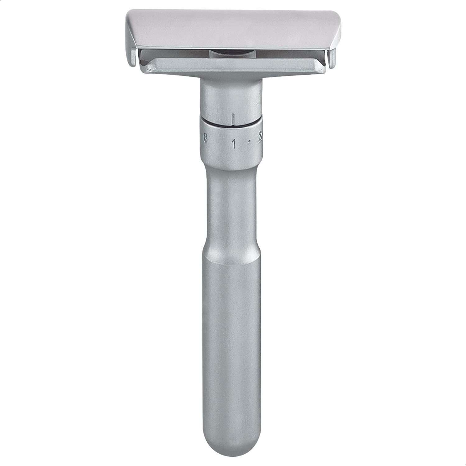 MERKUR Safety Razor Design Classic Matt Chrome 700002 TwoPiece Razor