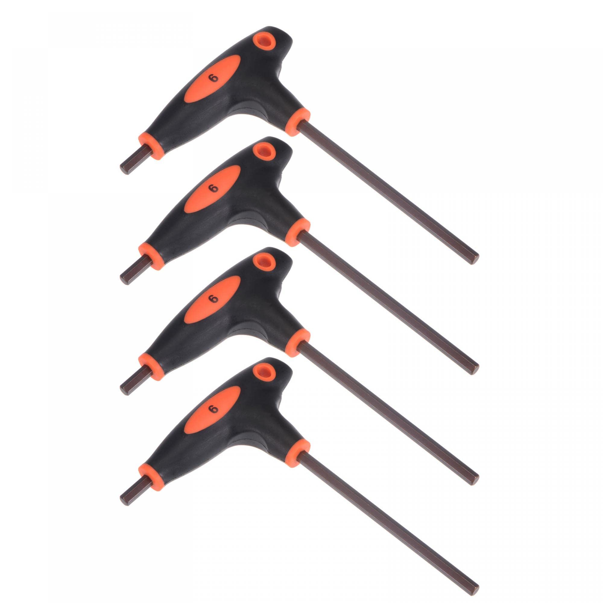 Sourcing Map Llave Hexagonal De 2 Mm Con Mango En T De Doble Extremo, Herramientas Profesionales, Acero S2 Métrico 4 Piezas