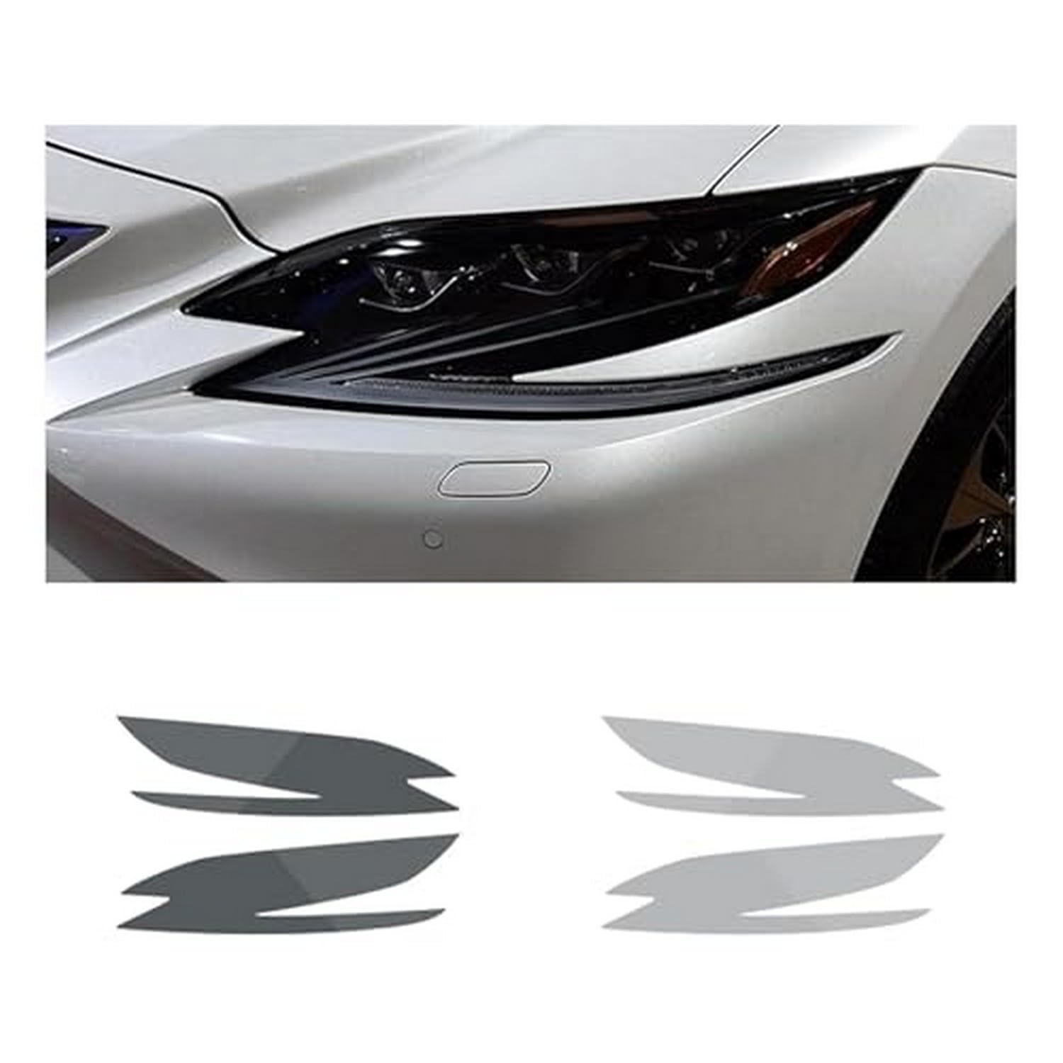 Film phare autocollant Lexus LS 2019 TPU auto-cicatrisant transparent
