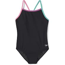 Speedo Girls Swimsuit One Piece Thin Straps