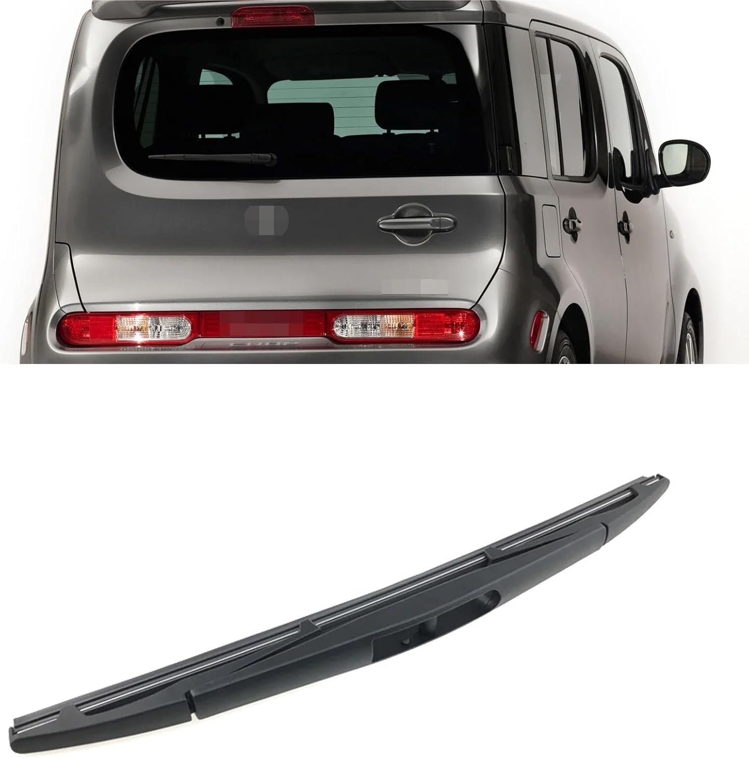 12" Rear Windshield Windscreen Washer Wiper Blade Hatchback 2009-2014 Car Accessories