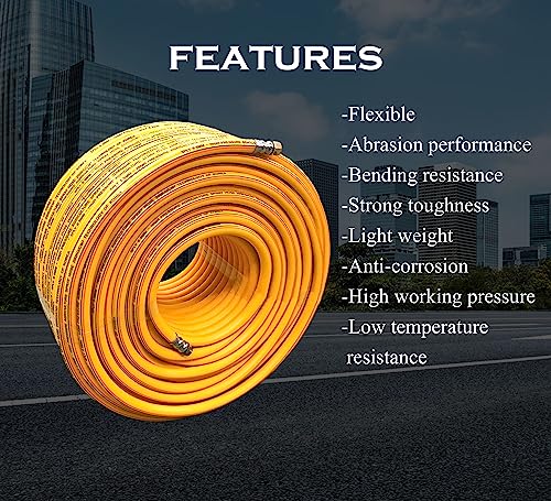 Image of DVI 8.5MM 5 Layer Heavy Duty High pressure hose pipe for bike, car wash, gases, pesticides spray, water delivery, household cleaning