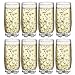 Drinking Glasses set of 8 Highball Glass cups By Home Essentials – Premium Cooler 13.25 Oz. Glassware – Ideal for Water, Juice, Cocktails, Iced Coffee, Iced Tea.