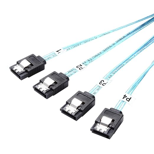 Cable SATA a Mini SAS 0.5m para Servidor miniatura 3