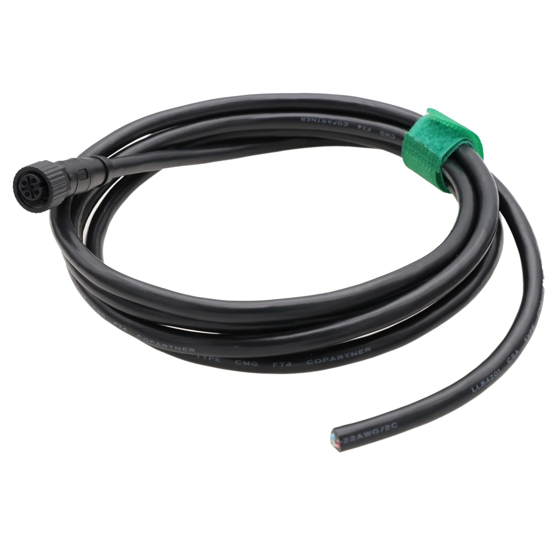 HangTon Drop Backbone Cable 5pin Female for NMEA 2000 Network to Backbone Tee Connector, Lowrance, Garmin, Airmar, Maretron, Raymarine, Simrad, Navico GPS Map Wind Depth Sensor, 3m