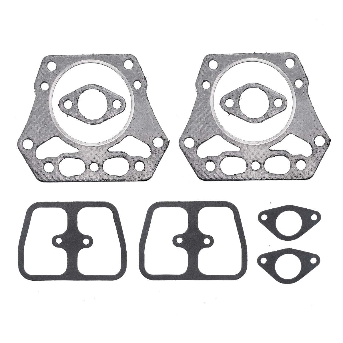 Pack of 2 11004-7006 Head Gasket for Kawasaki FH601V FH641V FH680V FH721V with 11060-7013 Rocker Case Gasket, 11060-7011 Gaskets