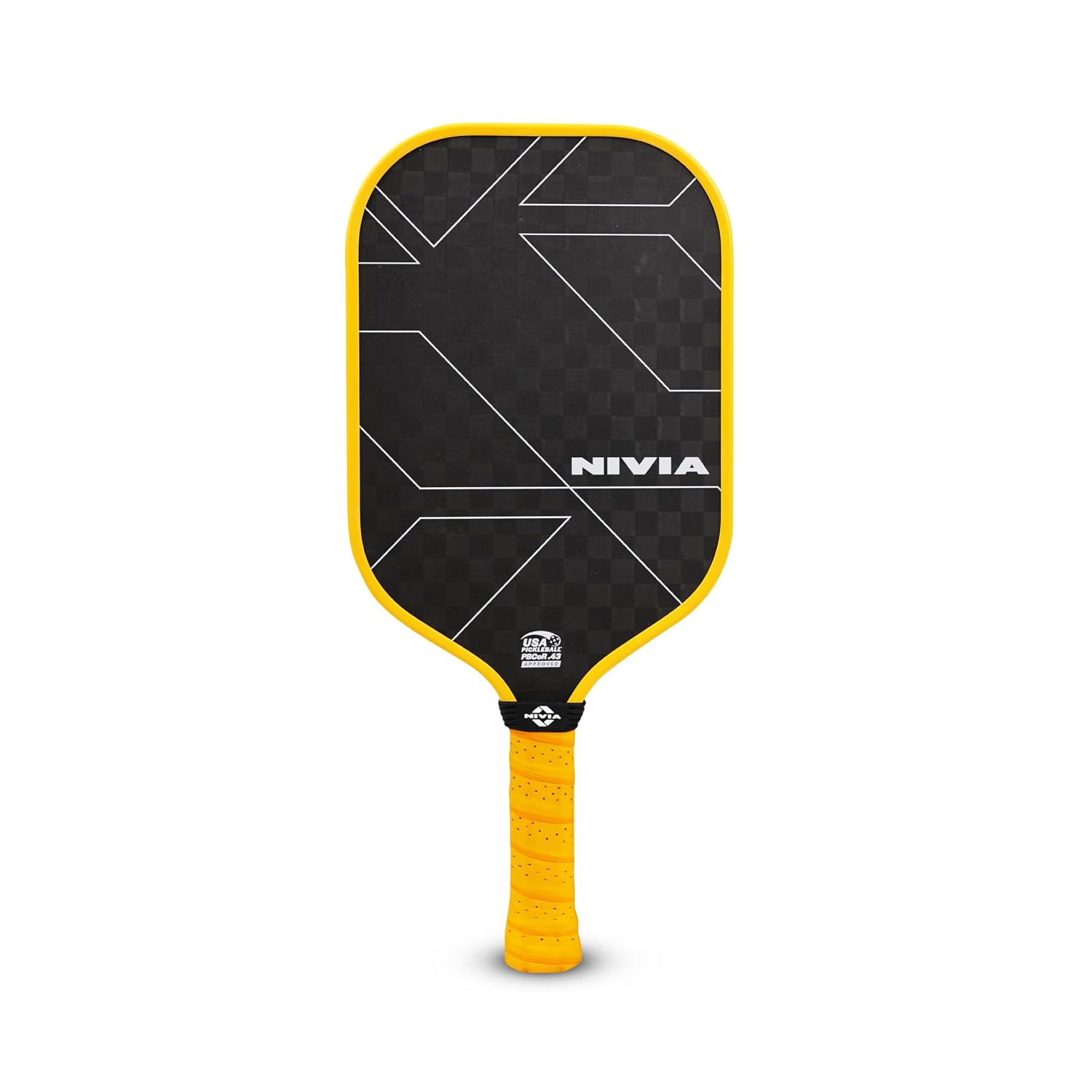 Nivia K-5000 Pro Pickleball Paddle, Carbon Surface, 16 mm Thickness, Paddle Cover Bag, Cushion Comfort Handle Grip, Durabl... - Review, Price and Buying Guide