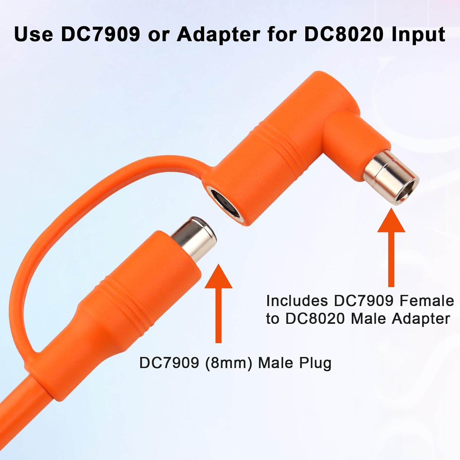 XRDS -RF 12V/24V DC Power Extension Cable with Cigarette Lighter Plug 15FT – Heavy Duty 14AWG Cable with DC7909 Plug & DC8020 Adapter for Power Stations, Trucks, RVs, Fridges