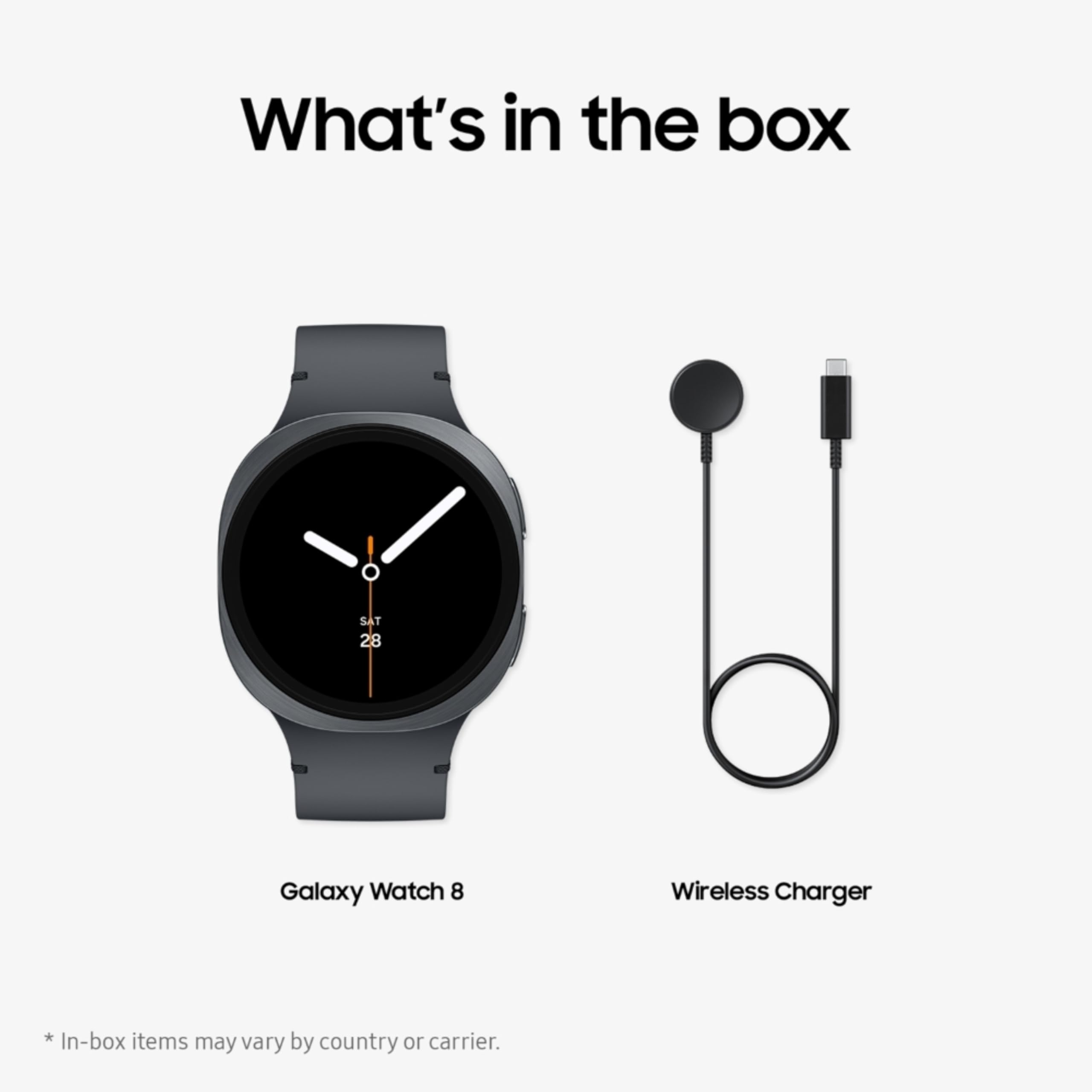 Samsung Galaxy Watch8 (40mm, Bluetooth, Graphite) with 3nm Processor | Dual GPS | Sapphire Glass & Armor Aluminum | 5ATM & IP68 | BP, ECG, IHRN & Vascular Load Monitoring | Anti-oxidant Index — Amazon image 7