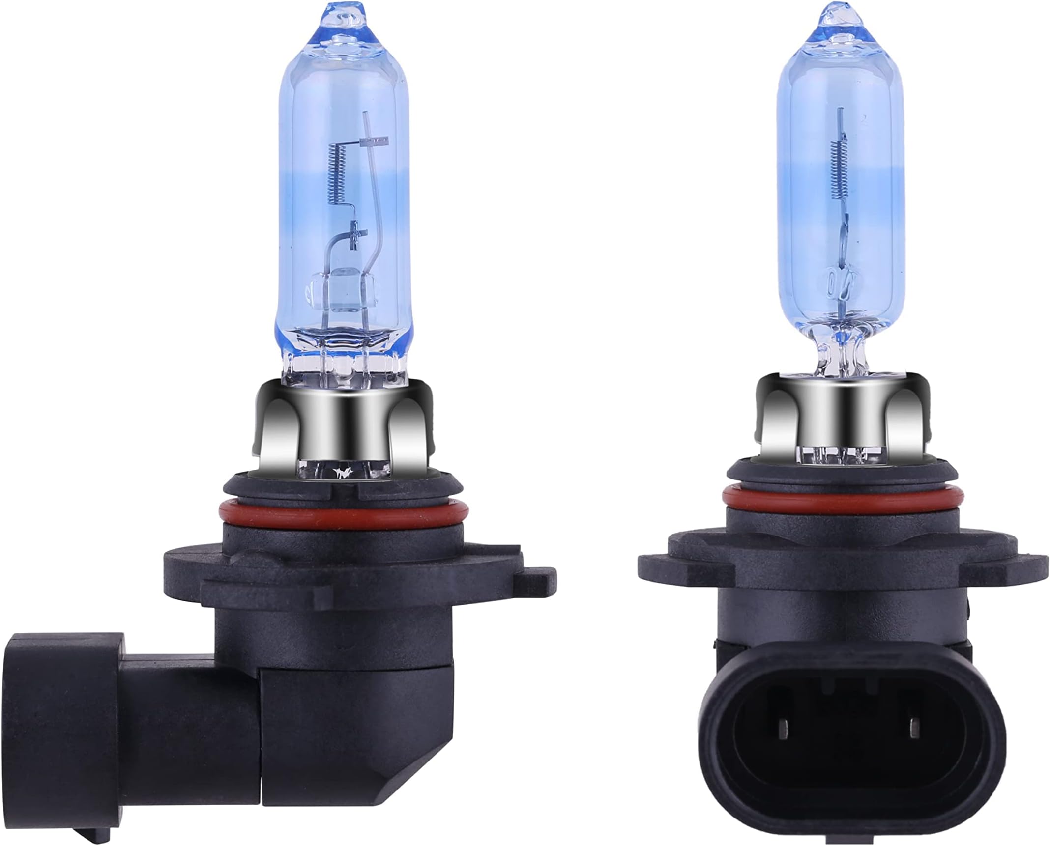 - NEWBROWN 9005 Headlight Bulbs HB3 Halogen Bulb 5000K Super White Light Long Life Replacement P20D 12V/60W (9005/HB3, 2 Pack)