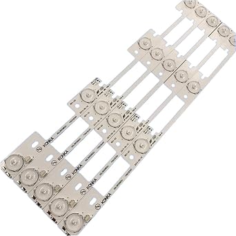 10 Pieces 4 LEDs* 6V LED Backlight Bar 39 Inches TV KDL39SS662U 35018339 Compatible with Konka 40 Inches KDL40SS662U 35019864 327mm Compatible with Konka Light Bar4 Set