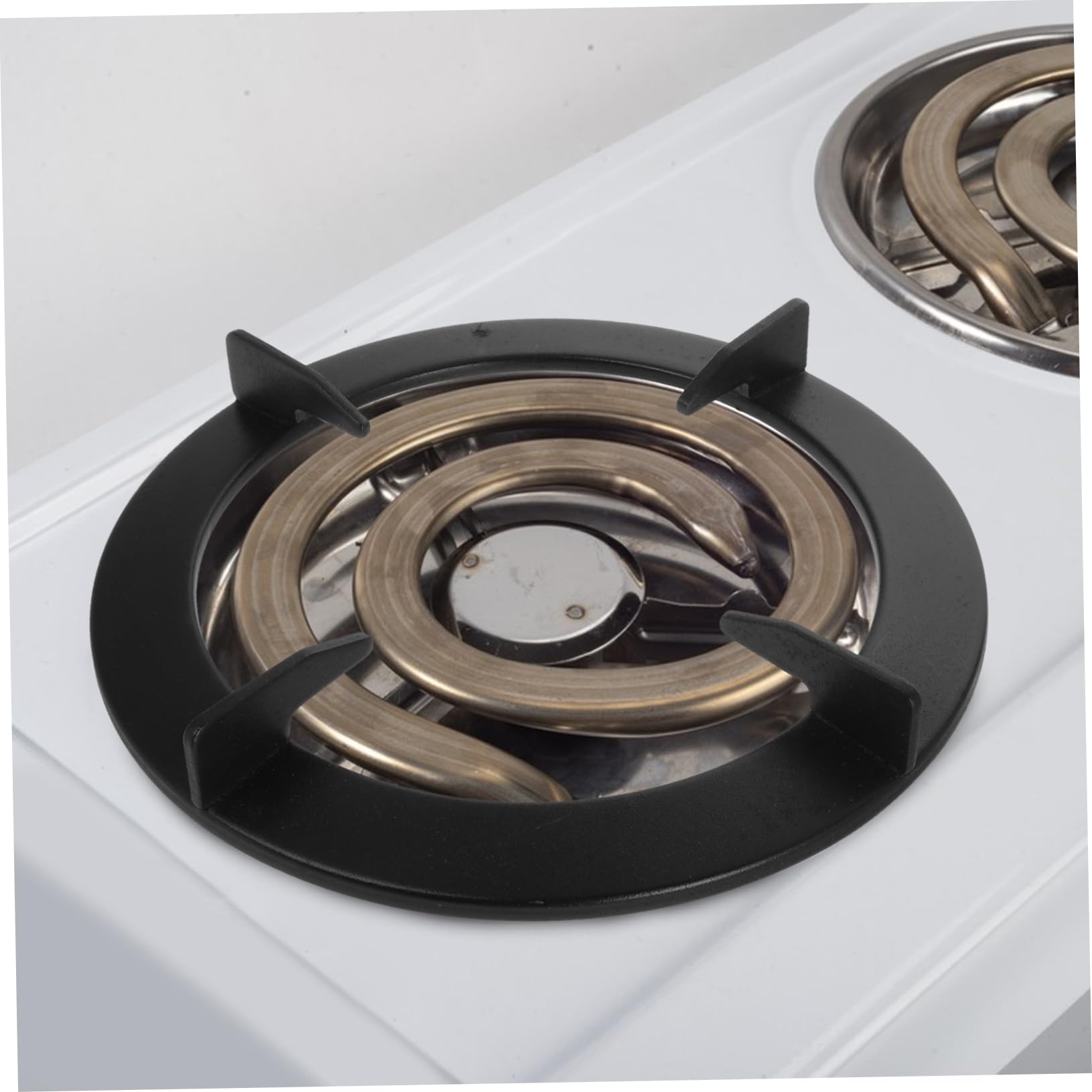 Sosoport Supporto in Ghisa Antiscivolo Per Wok e Pentole Su Fornelli a Gas Rettangolari, Anello Di Supporto Stabile Per Piano Cottura, Accessorio Per Cucina Domestica,