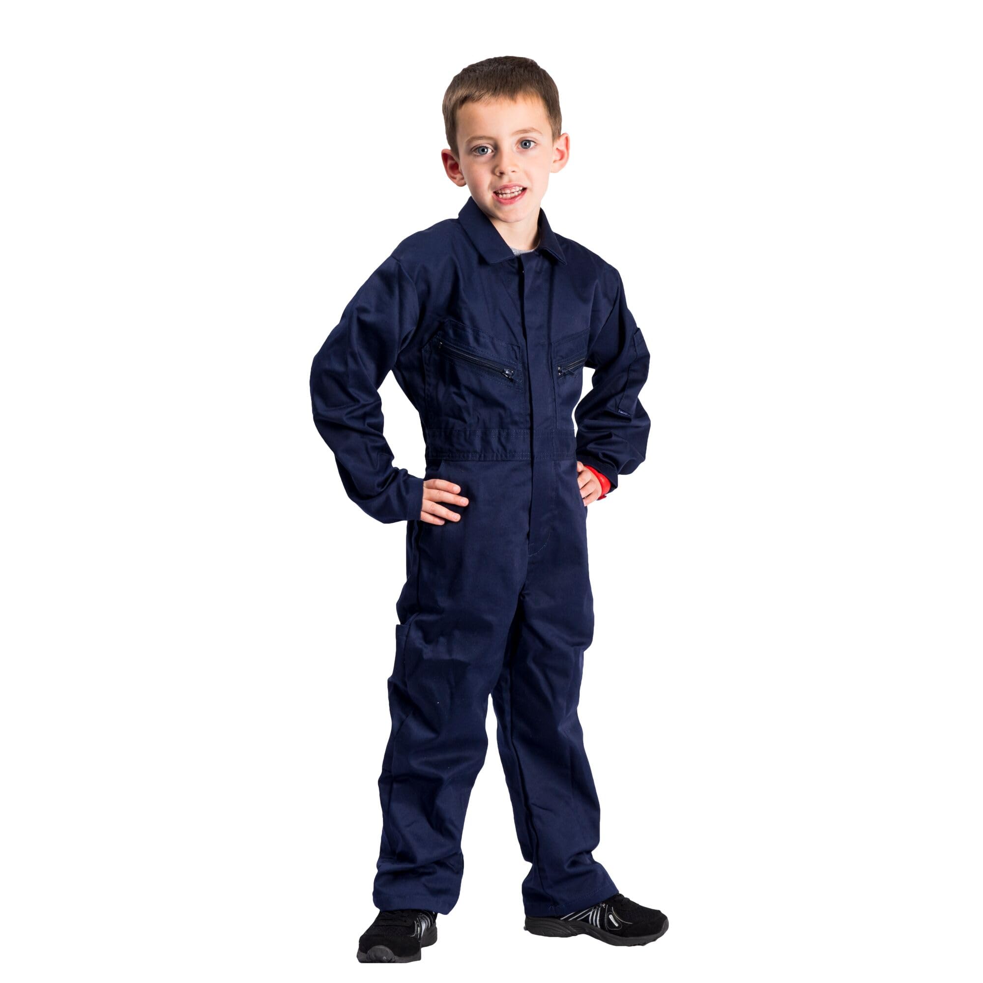 Portwest Buzo Para Niños, Tamaño: 10, Color: Marino, C890NAR10