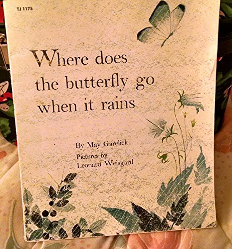Where Does The Butterfly Go When It Rains By Ma... B005X9WA24 Book Cover