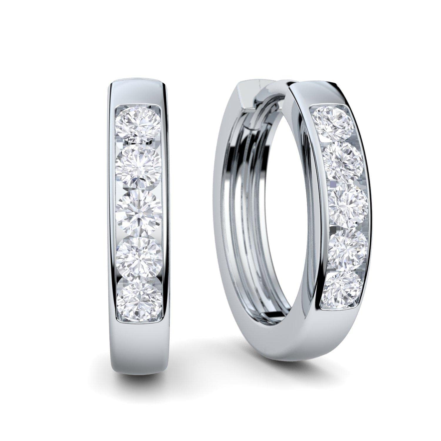 Creolen Silber Damen 925 klein Ohrringe echt Geschenk für Frauen Freundin | Schmuck Liebe Sie nickelfrei Modeschmuck Damenohrringe silberne kein Edelstahl Kreolen Klappcreolen dünne