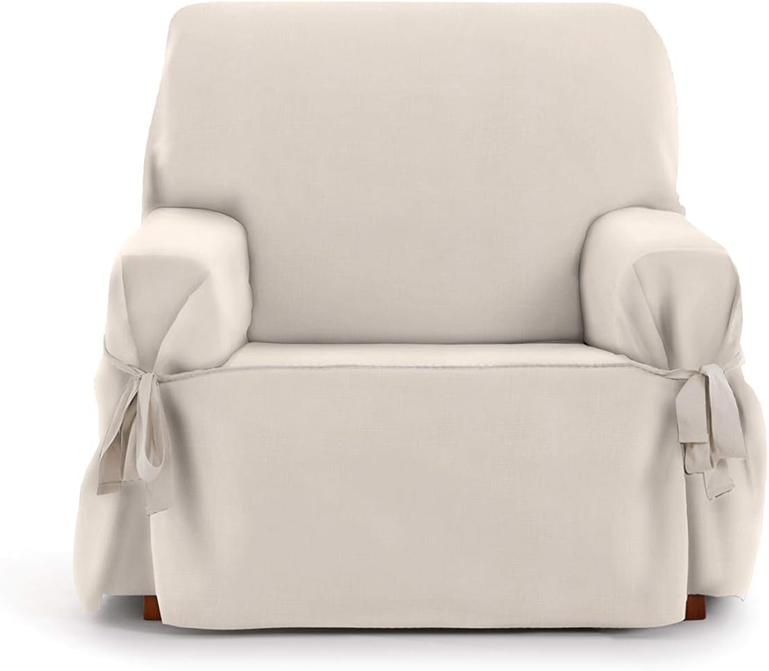 Eysa Sofa Cover, Cotton, Beige, 80-120cm