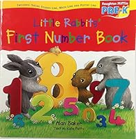 Houghton Mifflin Pre-K: Little Big Book Theme 10.2 Grade Pre K Little Rabbit's First Number Book 0618513841 Book Cover