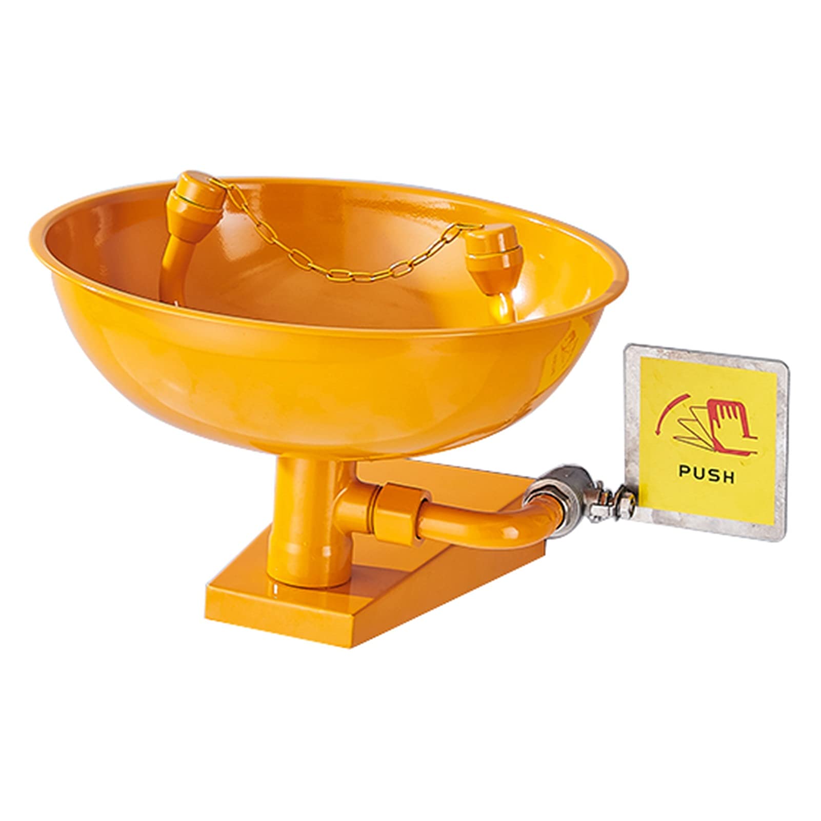 Station de Lavage oculaire d'urgence, Station de Lavage oculaire Murale en Acier Inoxydable 304 avec revêtement ABS, Premiers Soins pour Les Yeux et Le Visage (Couleur : Style1)