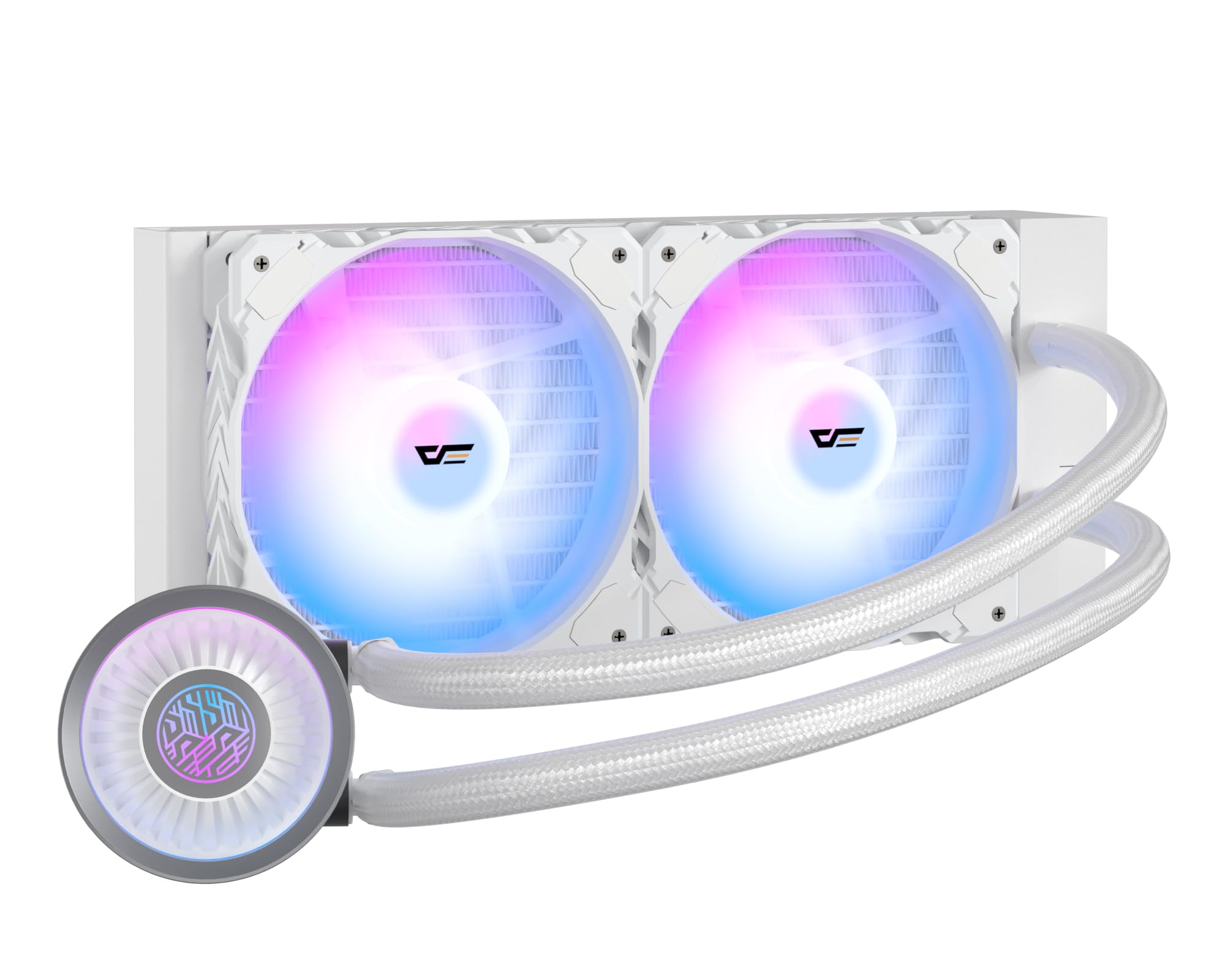 darkFlash DNA240A Refroidisseur Liquide AIO ARGB pour Processeur Intel et AMD - 8
