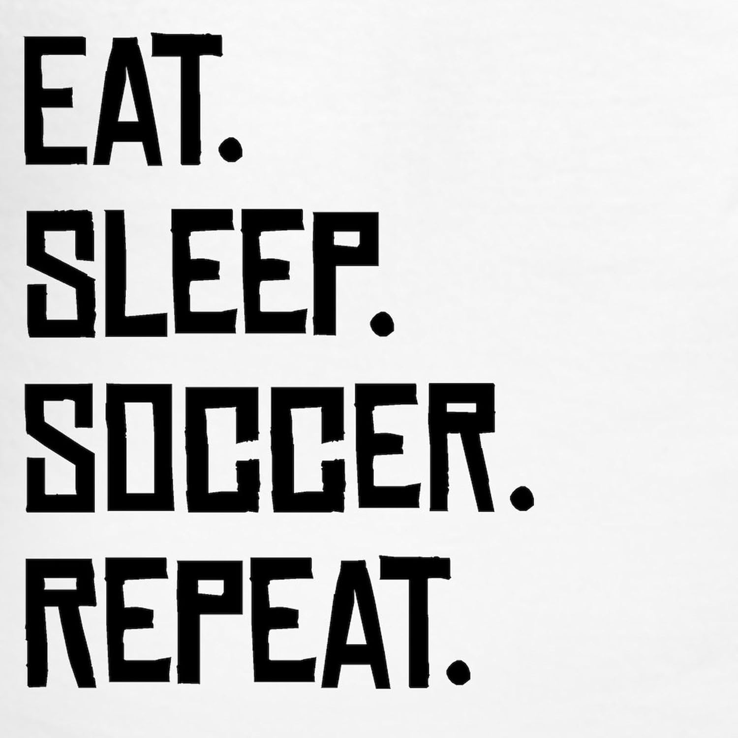 CafePress Eat Sleep Soccer Repeat Pajamas Men's Novelty Light Pajama Set, Comfortable PJ Sleepwear