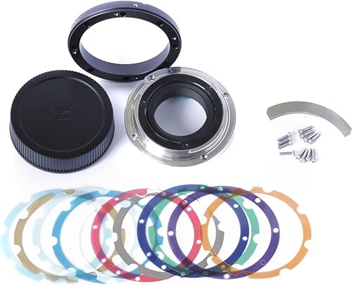 ZEISS Juego de montaje intercambiable (IMS) sin metadatos para lentes de cine CP.3 0.827 in T2.9, 0.984 in T2.1, 1.102 in T2.1, 1.378 in T2.1, 1.378