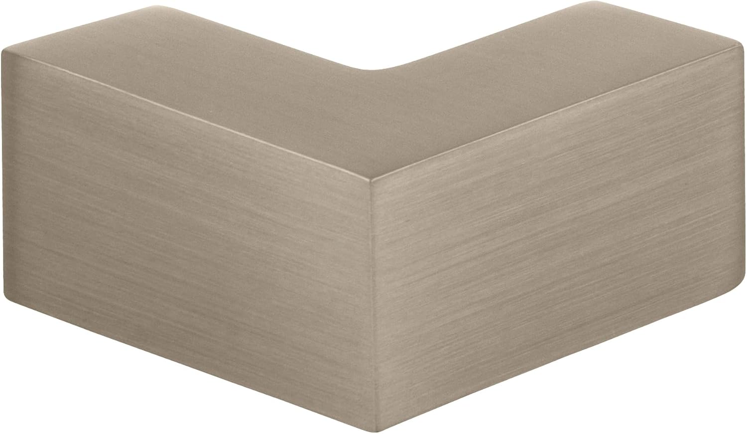 CRL Brushed Nickel 90 Degree "Sleeve Over" Glass Clamp