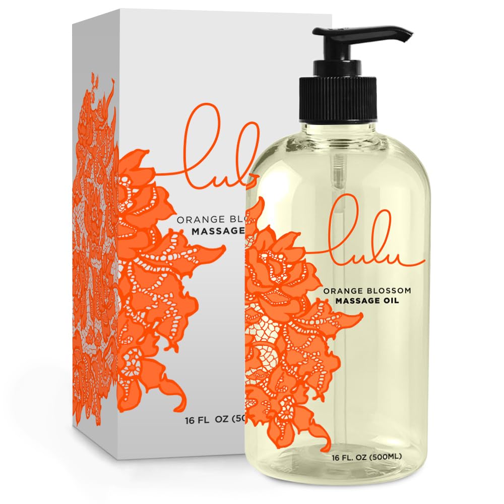 LULU ORANGE BLOSSOM MASSAGE OIL 16oz