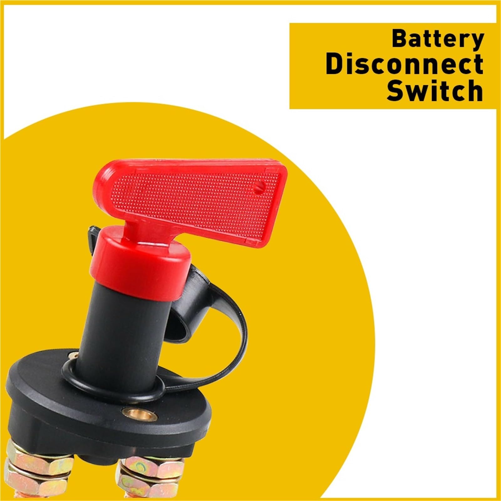 DC 12-24V 100A 200A 300A Wyłącznik akumulatora samochodowego Izolator zasilania Zestaw wyłączników do samochodów ciężarowych, motocykli, łodzi Samochód kempingowy, łódź