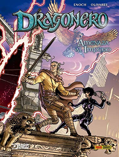 Portada de AMENAZA AL IMPERIO Dragonero 1