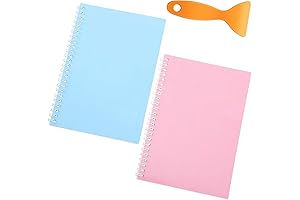 Reusable Sticker Collecting Book, 2 Pack Minimalist Design