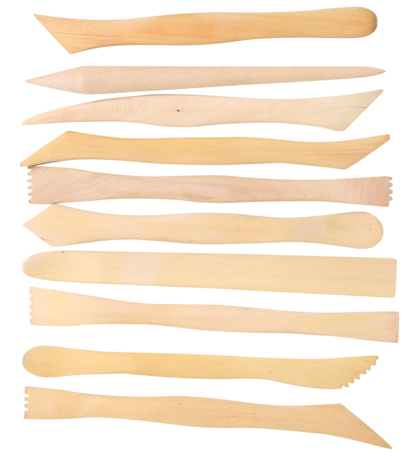 Sax Boxwood Modeling Tools - 6 inches - Set of 72 Includes 6 Assorted Tools