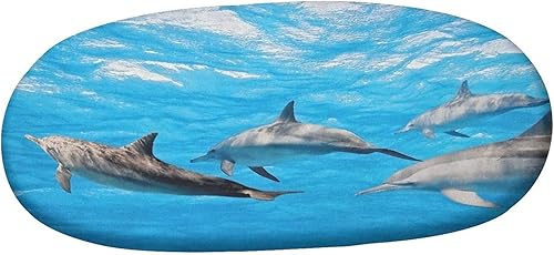 Miniatura 10 de Mantel ovalado ajustable para mesa de patio, con bordes elásticos de poliéster, diseño de conejitos y nubes Kawaii con bonitos estampado de