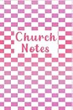 Church Notes Notebook: 75 page journal for church notes