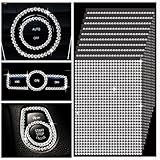 10 Sheets 8500 Bling Car Decorations - DIY Rhinestones Stickers, Self-Adhesive,...