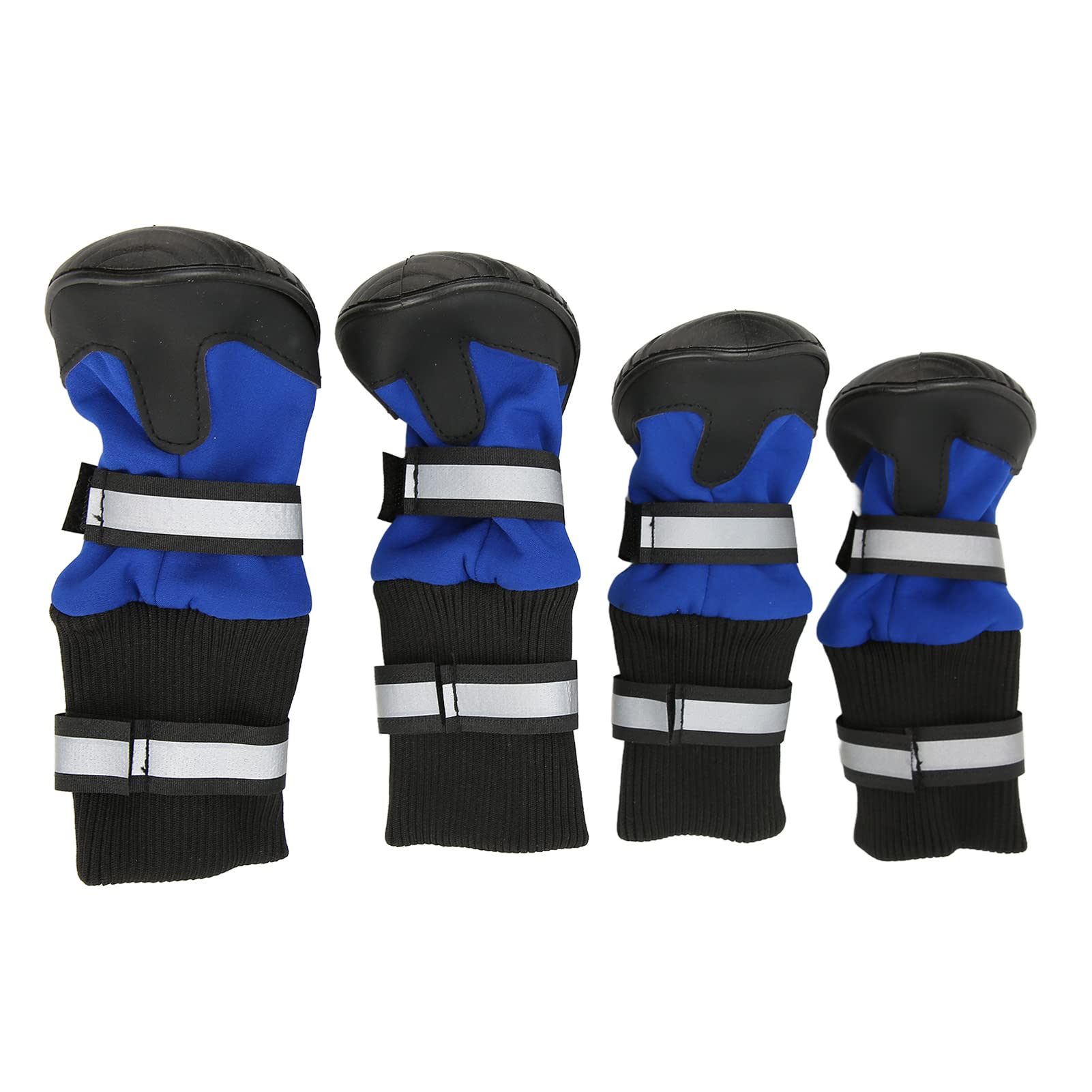 4 stuks/set waterdichte winterschoenen voor honden, antislip regen- en