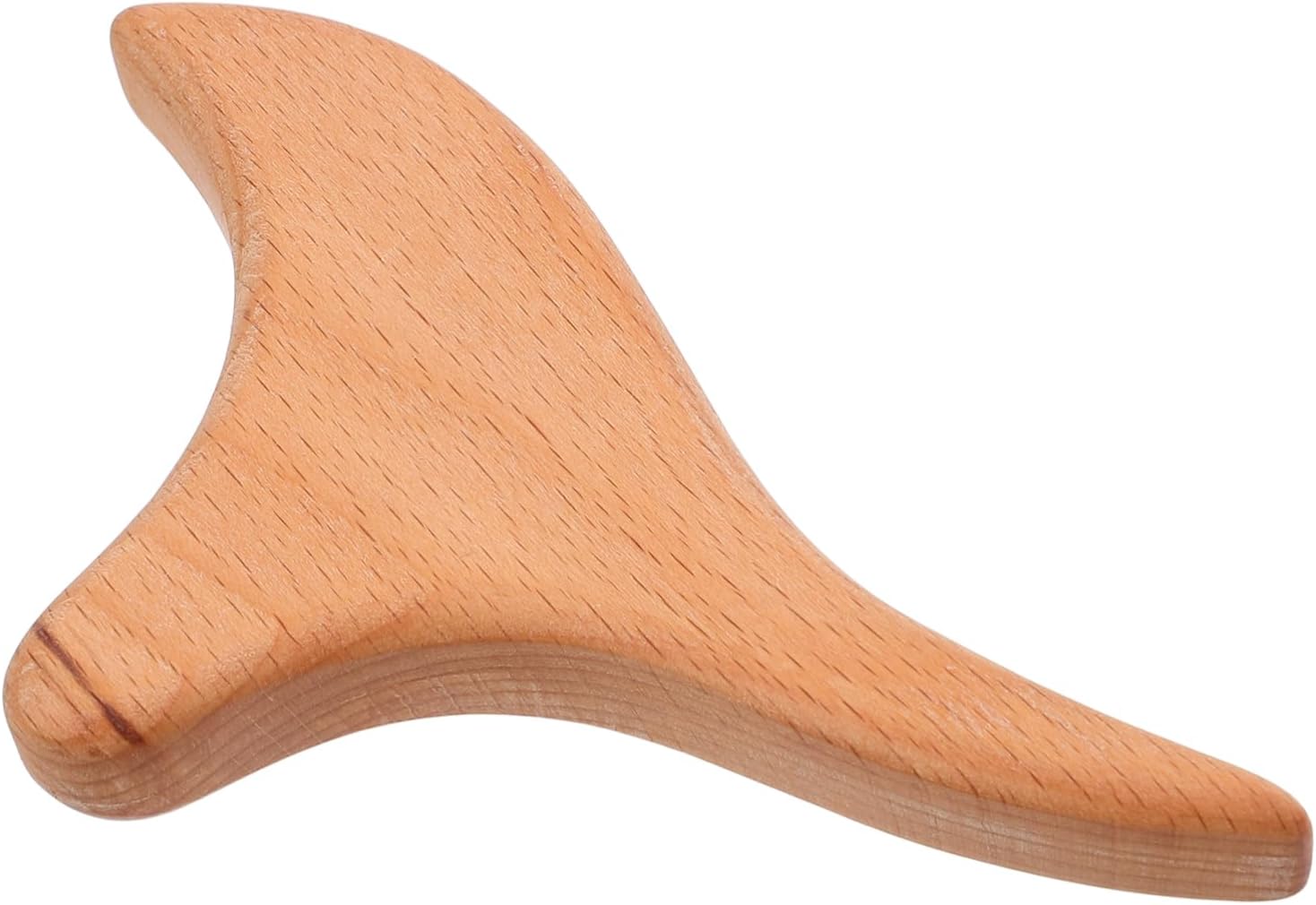 LIFKOME Natural Wood Gua Tool for Massage Ergonomic Design for Easy Handling Promotes Handmade Wood Massager for Relaxation and