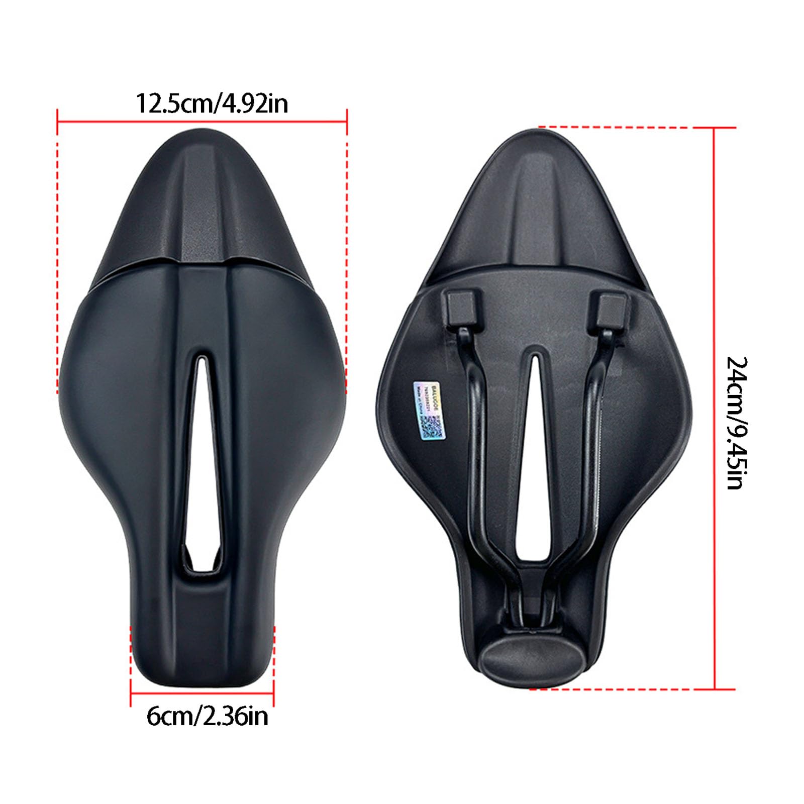 Selle de Coussin de siège de vélo adaptée