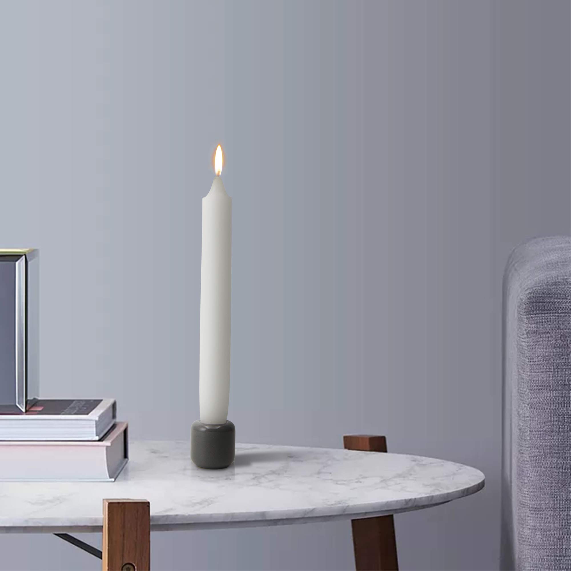 Portacandele In Ceramica Nera Con Carillon - Set Da 5 Per Rituali, Meditazione E Altare Wiccan - Foto 14