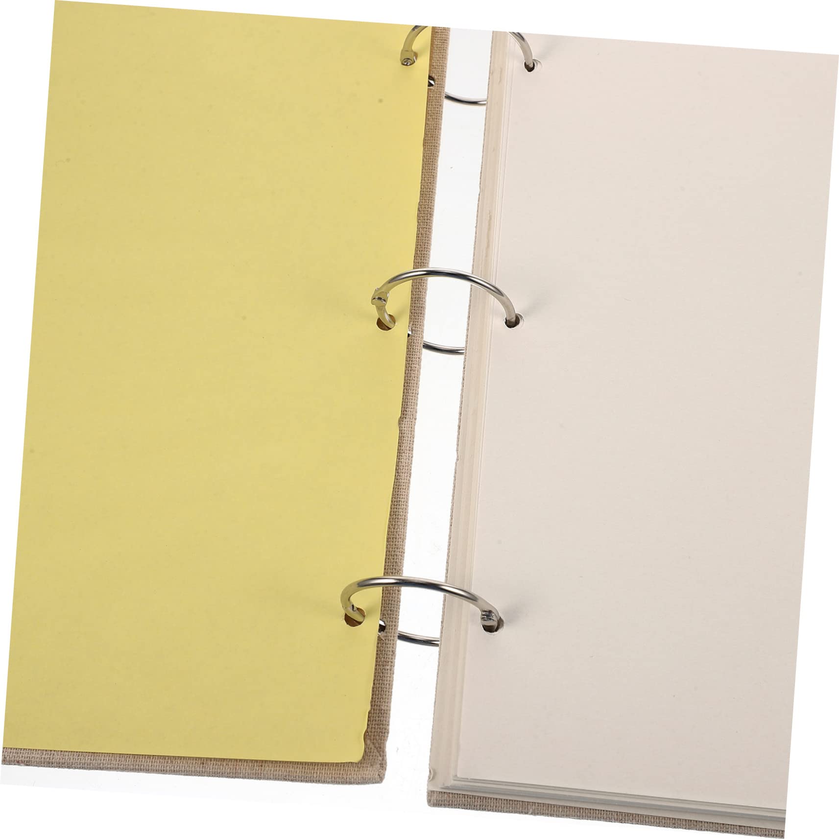 jojofuny 2 Pezzi Sketch Book con Staccabili Carta Spessa Copertina Lino Blocco per Disegno e Schizzi Artistici Adatto Penne Matite e Pastelli per Artisti e Principianti