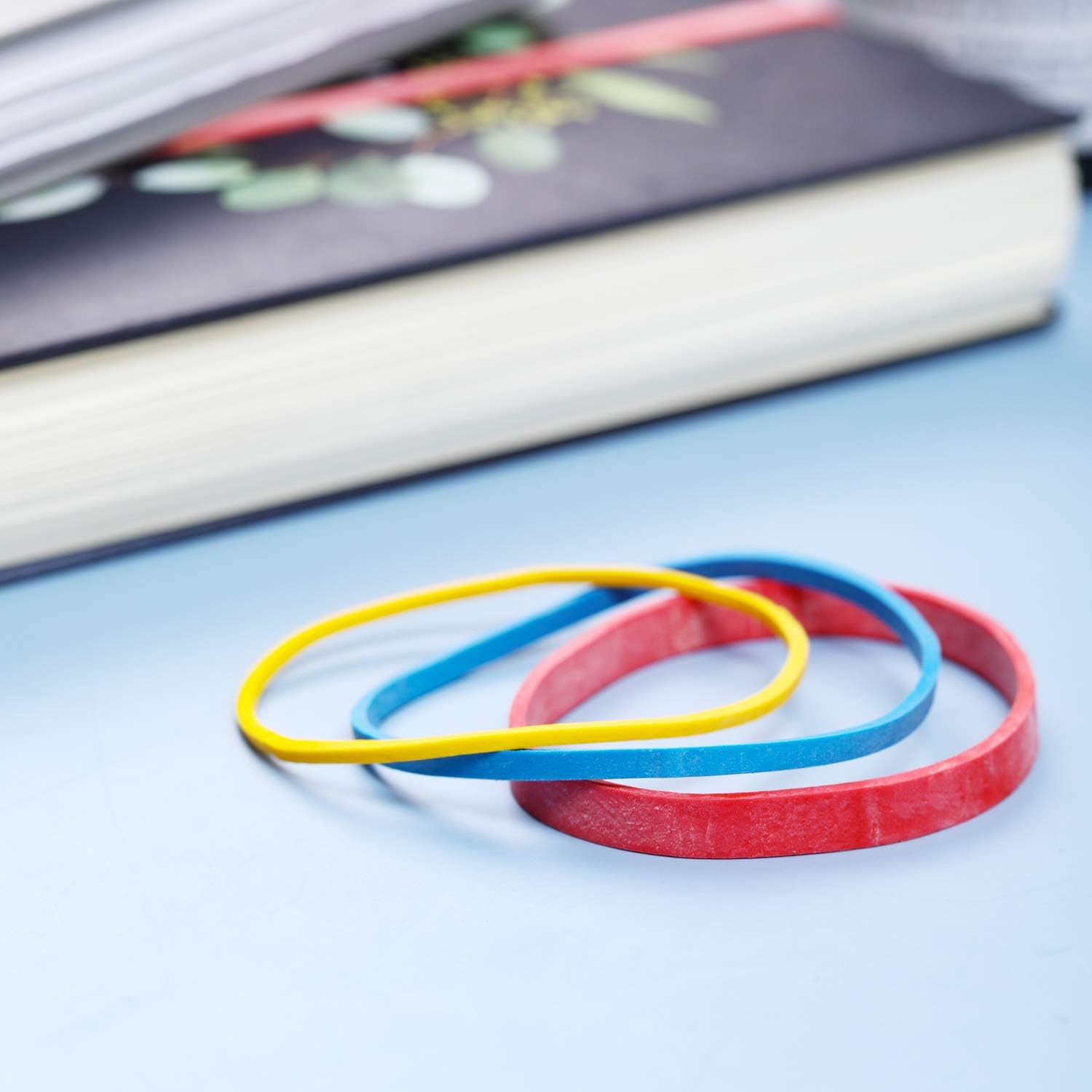 Mr. Pen- Colorful Rubber Bands, 300gr, Assorted Size, Rubber Bands, Rubber Bands Office Supplies, Rubber Bands for Office, Assorted Rubber Bands, Colored Rubber Bands, Elastics Bands, Rubber Band Bulk : Office Products