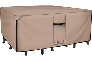 ULTCOVER Rectangular Patio Heavy Duty Air Hockey Table Cover