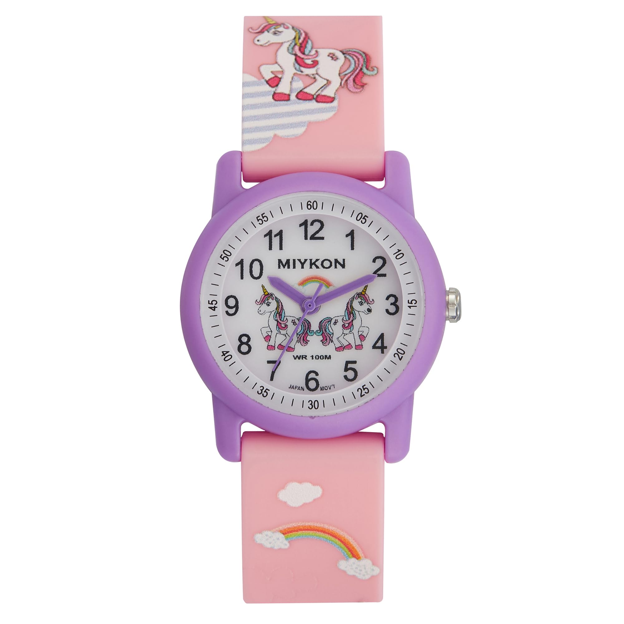 Miykon Kids Analog Watch, Boys &amp; Girls, Easy Reader, Educational, Ages 3-15