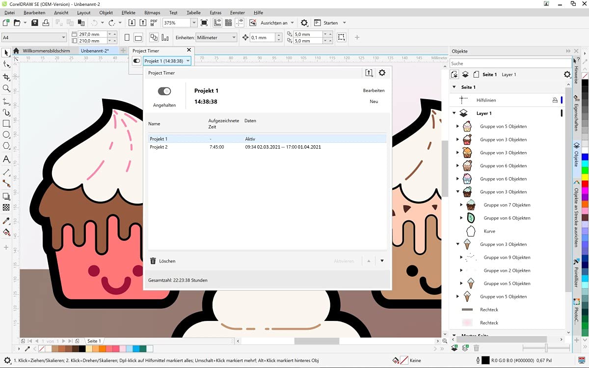 COREL CorelDRAW Graphics Suite Special Edition 2020 –DEUTSCH- OEM inkl. AfterShot 3 + PhotoMirage Express - DVD-BOX