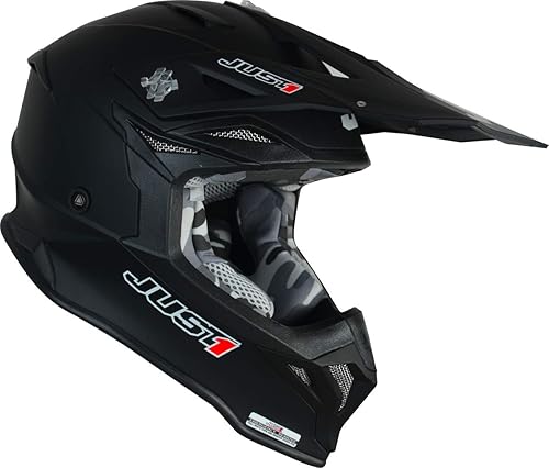 Miniatura 2 de Just1 Racing J39 - Casco de motocicleta MX Off-Road Motocross con carcasa externa de resina termoplástica