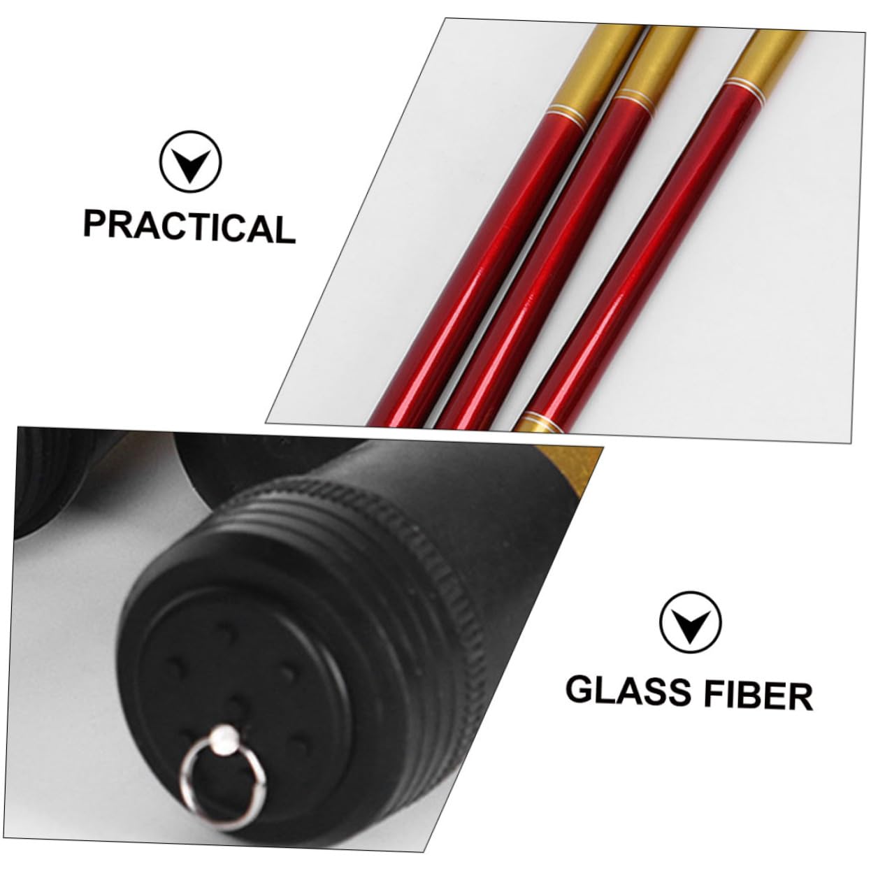 Abaodam Conducting Storage Tube Set of 2 Glass Fiber Organizers Sunlight and Water Resistant Container for Musicians