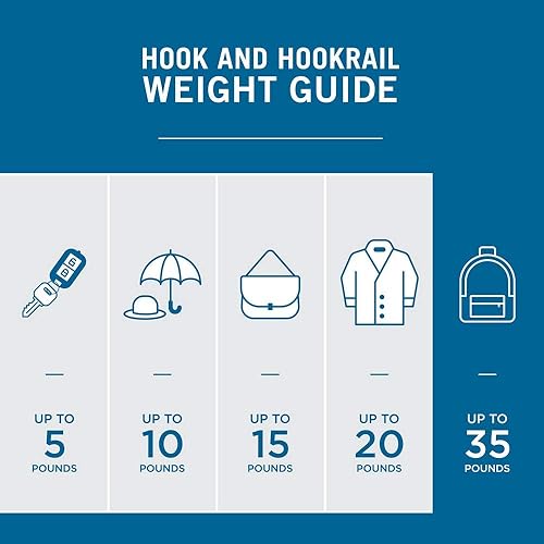 Miniatura 5 de Franklin Brass Classic Arch - Perchero de 27 pulgadas con estante de bandeja para montaje en pared, color blanco puro, con 5 ganchos y estante |