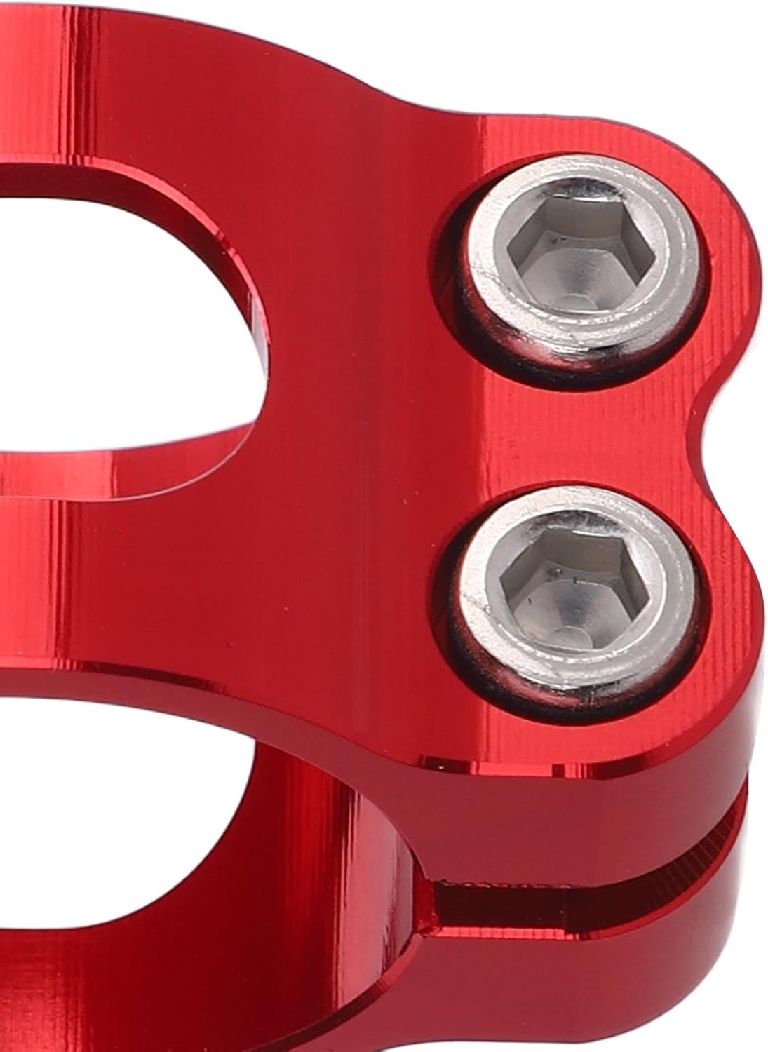 Motorcycle Fork Bracket, Reduces Wobbles Increases Stability Damper Support Holder CNC Anodized for Riders and Various Road Conditions
