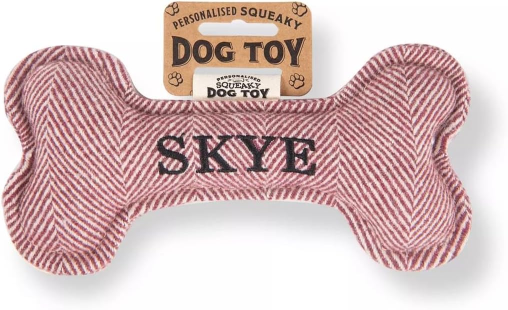 History & Heraldry Squeaky Bone Toy [Names L – Z] Skye