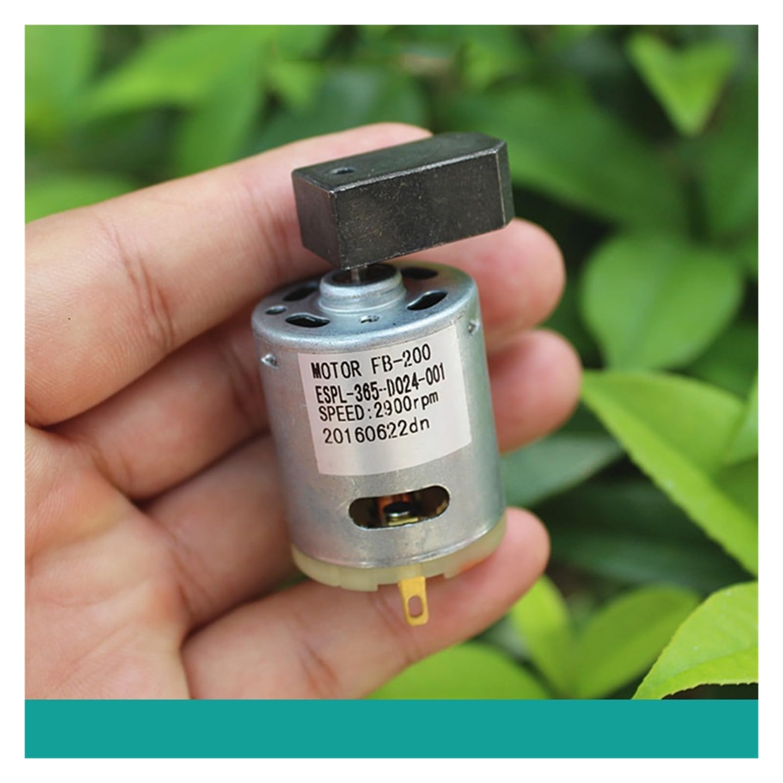 GYQYJPFZM RS-365 Strong Vibration electronic starter DC 12V 18V 24V 27mm Vibrating electronic starter Eccentric Vibrator DIY